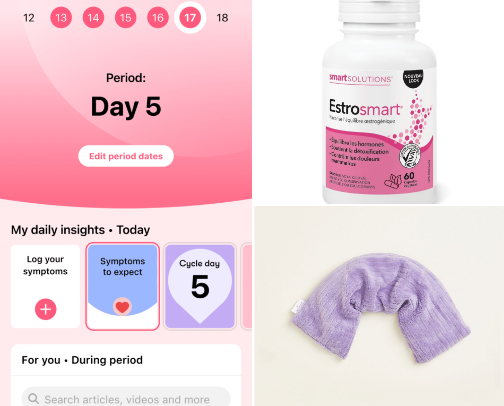 Things I Use To Ease My Endometriosis Symptoms cover photo collage