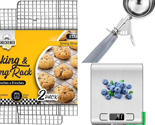 My Favorite Baking Necessities cover photo collage