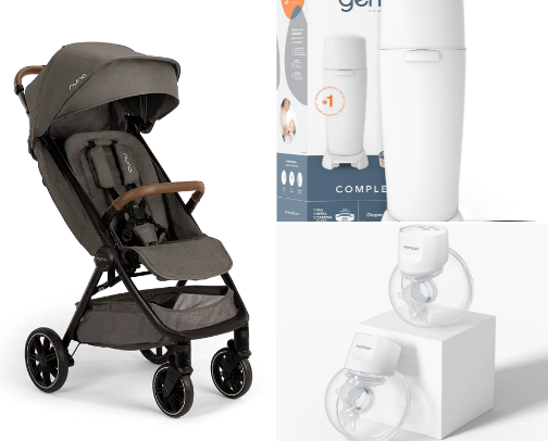 Essential Baby Gear cover photo collage