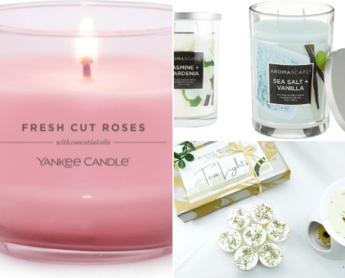 Gosh I love Candles cover photo collage