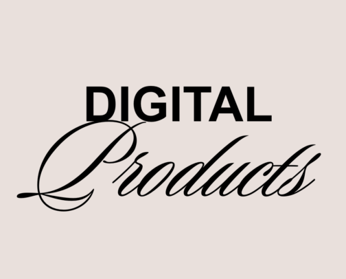 Digital Products cover photo collage