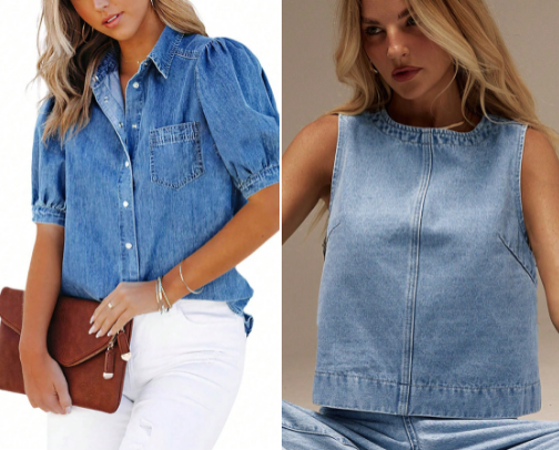 Denim on Denim cover photo collage