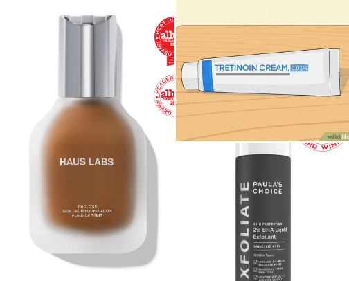 My favorite beauty recs cover photo collage