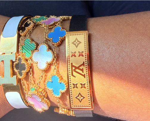 Luxury Bracelet Stack Without Luxury Prices cover photo collage
