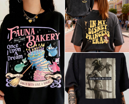 SHEIN Graphic Tshirts cover photo collage