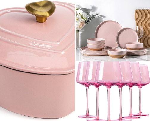 if i had an all pink kitchen … like BARBIE cover photo collage