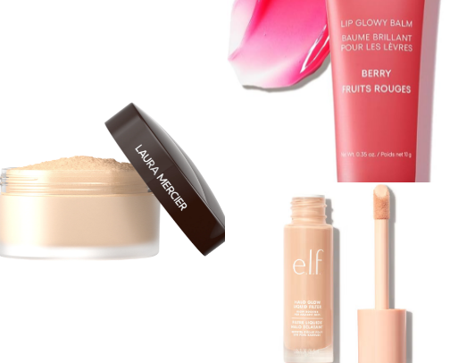 my go to makeup products 💋 cover photo collage