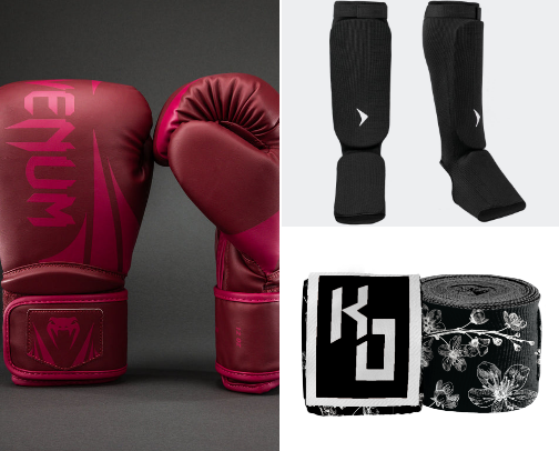 💕Kicking boxing Gear List 🥊 cover photo collage