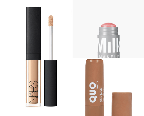 Daily Makeup Products 🤍 cover photo collage