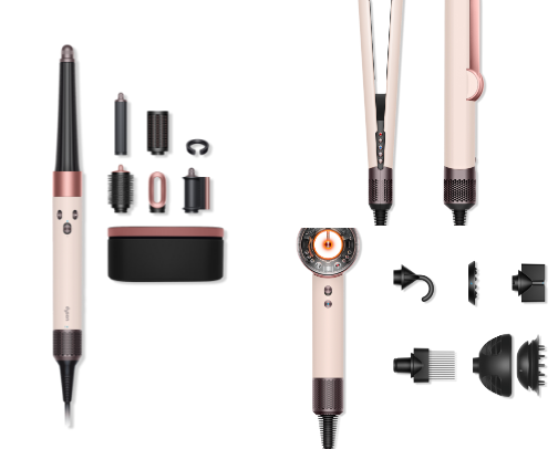 The Hair Tools Everyone's Obsessed With: 15 Cult Airwrap Stylers, Blow-Dry Brushes & Flat Irons Worth the Splurge cover photo collage