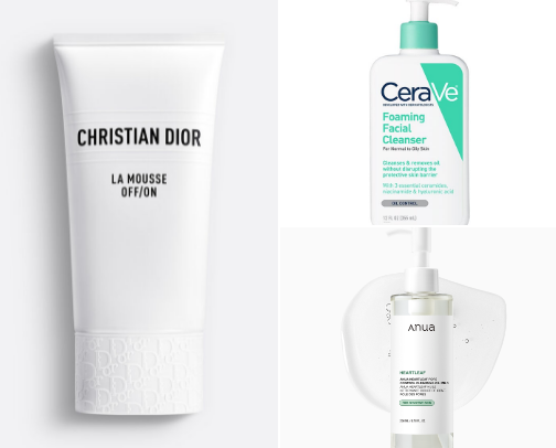 My most favorite cleansers cover photo collage