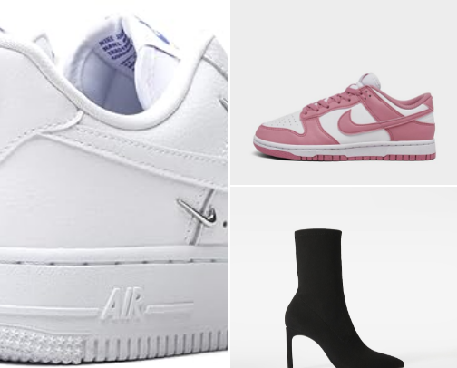 Sneakers👟/heels👠 cover photo collage