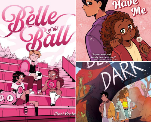 Young Adult and Middle Grade Graphic Novels I Can't Wait to Reread cover photo collage