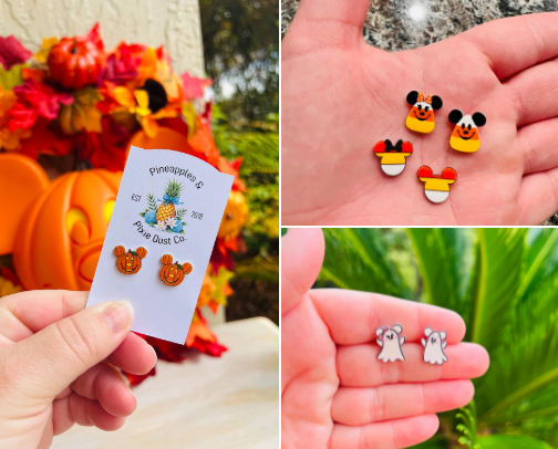 ✨ Disney-Inspired Earrings I Love from PineapplePixieDustCo cover photo collage