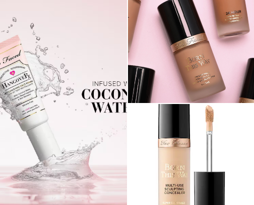 The best of 🩷 too faced 🩷 cover photo collage