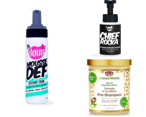 Hair care cover photo collage
