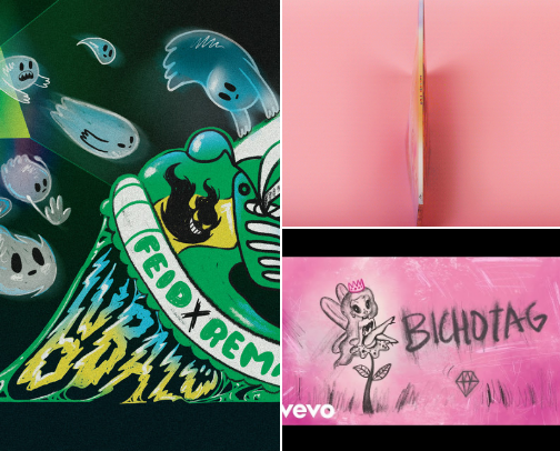 Music cover photo collage