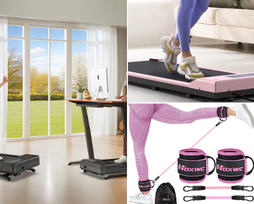 At home workout necessity’s cover photo collage