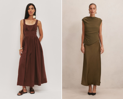 Warm and dark (Autumn) - Dress edit cover photo collage