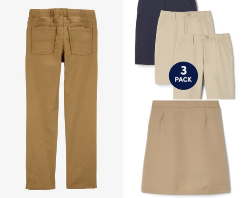 Uniform Picks for Back to School cover photo collage
