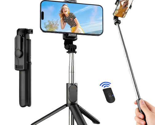 Selfies stick cover photo collage