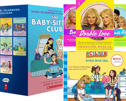 90s & 2000s Childhood Book Shelf cover photo collage