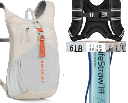 Hiking Must-Haves 🌲🧗‍♀️ cover photo collage