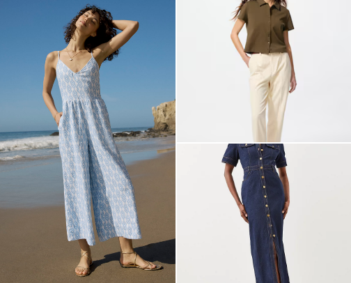 Clothes cover photo collage