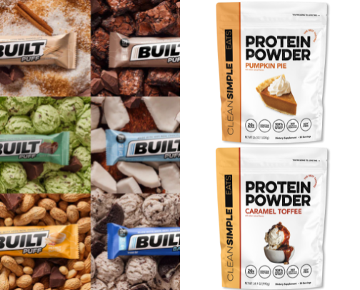 My favorite protein products cover photo collage