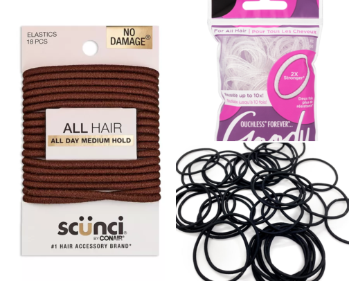 I Finally Found Hair Elastics That Don't Snag or Lose Stretch cover photo collage