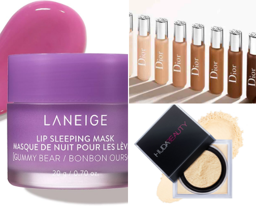 My favorite beauty recs cover photo collage