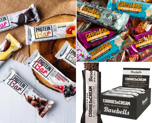 PROTEIN TREATS🍫 cover photo collage
