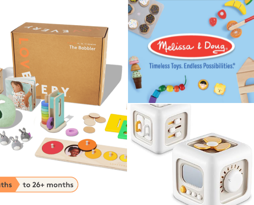 Montessori at home. cover photo collage