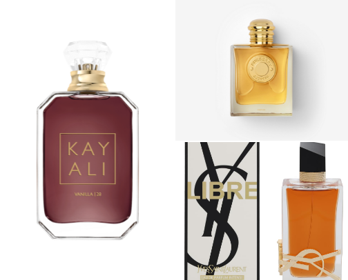 Fragrances I can’t stop wearing. cover photo collage