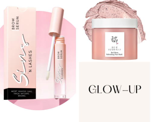 ✨ BEST GLOW UP PRODUCTS cover photo collage