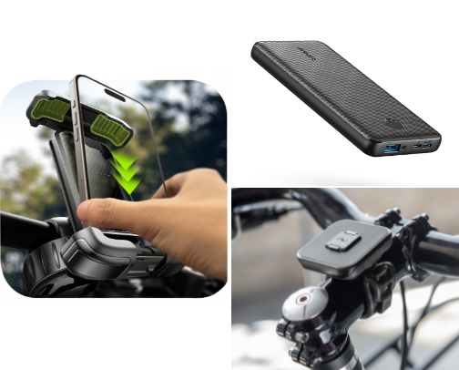 Everything I Use for E-Bike Delivery 🚴🏾‍♀️ cover photo collage