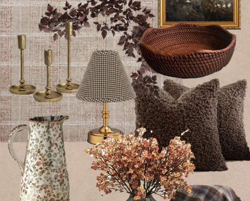 Cozy Home Essentials cover photo collage