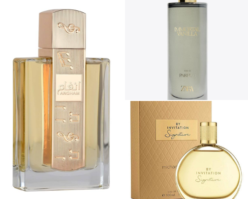 Smell like a million bucks 😮‍💨 on a budget cover photo collage