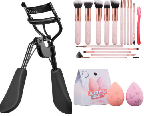 Beauty Tools & Brushes🌷 cover photo collage
