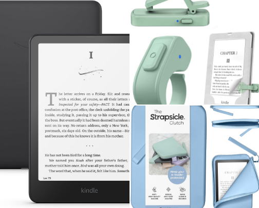 Kindle Essentials Every Kindle Girly Needs cover photo collage