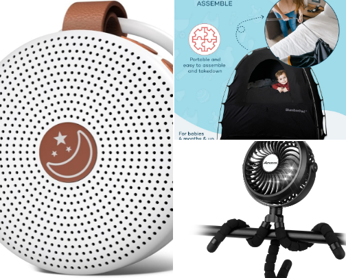 travelling with babies cover photo collage