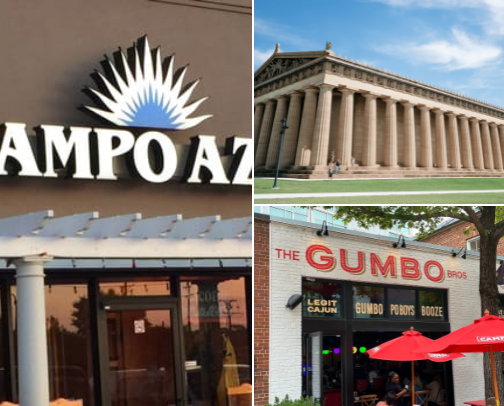 Charm & Chaos: Nashville cover photo collage