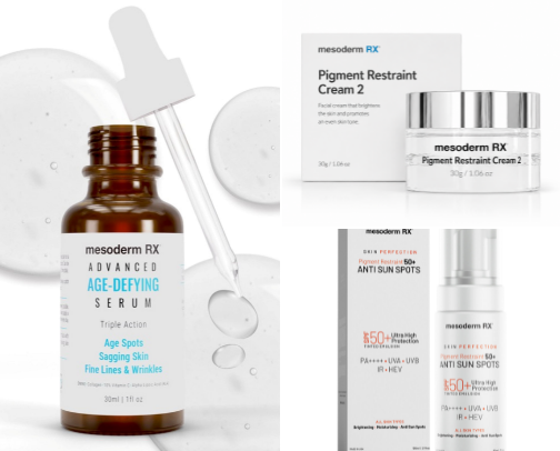 ✨ Mesoderm RX Skincare Favorites cover photo collage