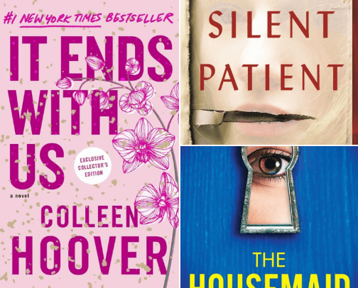 Books that I couldn't stop reading cover photo collage