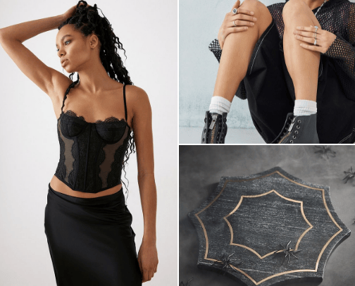 Halloween essentials 🎃 👻 cover photo collage