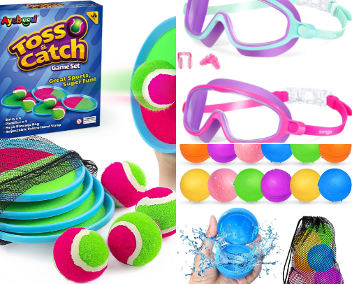 Summer Fun Finds cover photo collage