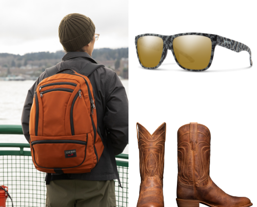 Travel Light cover photo collage