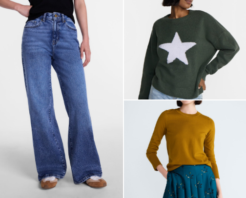 Walmart Fall Look cover photo collage