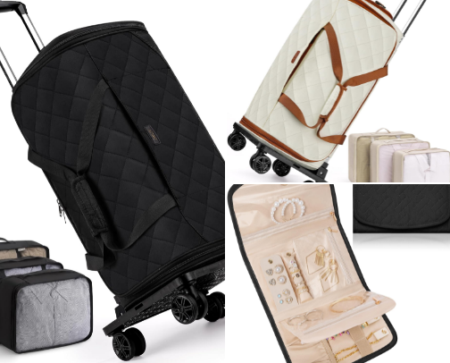 Packed & Prepared: Jet Set Staples & Must-Have Finds cover photo collage
