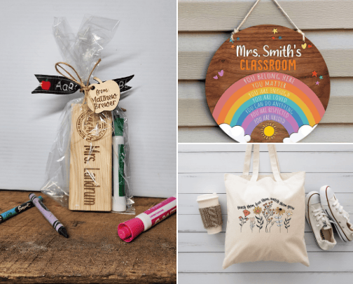 Gifts Teachers Actually Want! cover photo collage